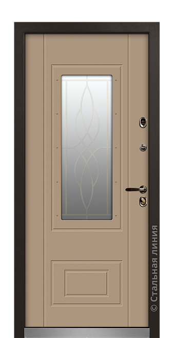 Входная дверь Сатори - вид изнутри Входная дверь Сатори (вид изнутри) - купить в Новосибирске