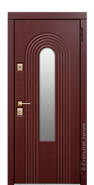 Входная дверь Агиос - вид снаружи Входная дверь Агиос (вид снаружи) - купить в Новосибирске