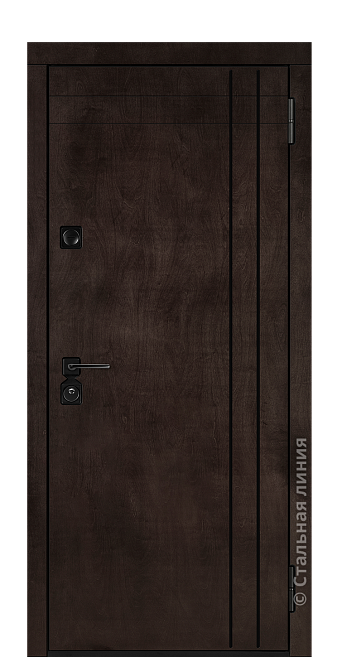 Входная дверь Грэйс (вид снаружи) - купить в Новосибирске