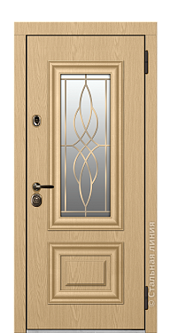 Входная дверь Сатори - вид снаружи Входная дверь Сатори (вид снаружи) - купить в Новосибирске