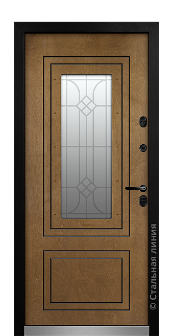 Входная дверь Монтэ - вид изнутри Входная дверь Монтэ (вид изнутри) - купить в Новосибирске