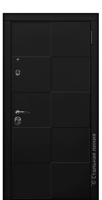 Входная дверь Эмбиент (вид снаружи) - купить в Новосибирске