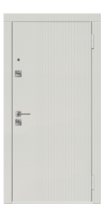 Входная дверь Базель (вид снаружи) - купить в Новосибирске