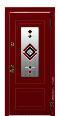 Входная дверь Шоле (вид снаружи) - купить в Новосибирске