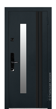 Входная дверь Альмерия (вид снаружи) - купить в Новосибирске