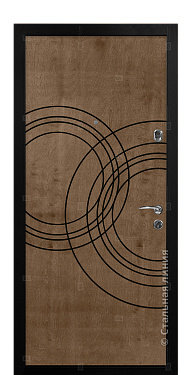Входная дверь Саунд (вид изнутри) - купить в Новосибирске