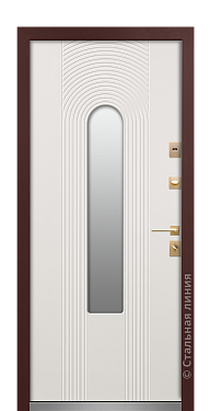 Входная дверь Агиос - вид изнутри Входная дверь Агиос (вид изнутри) - купить в Новосибирске